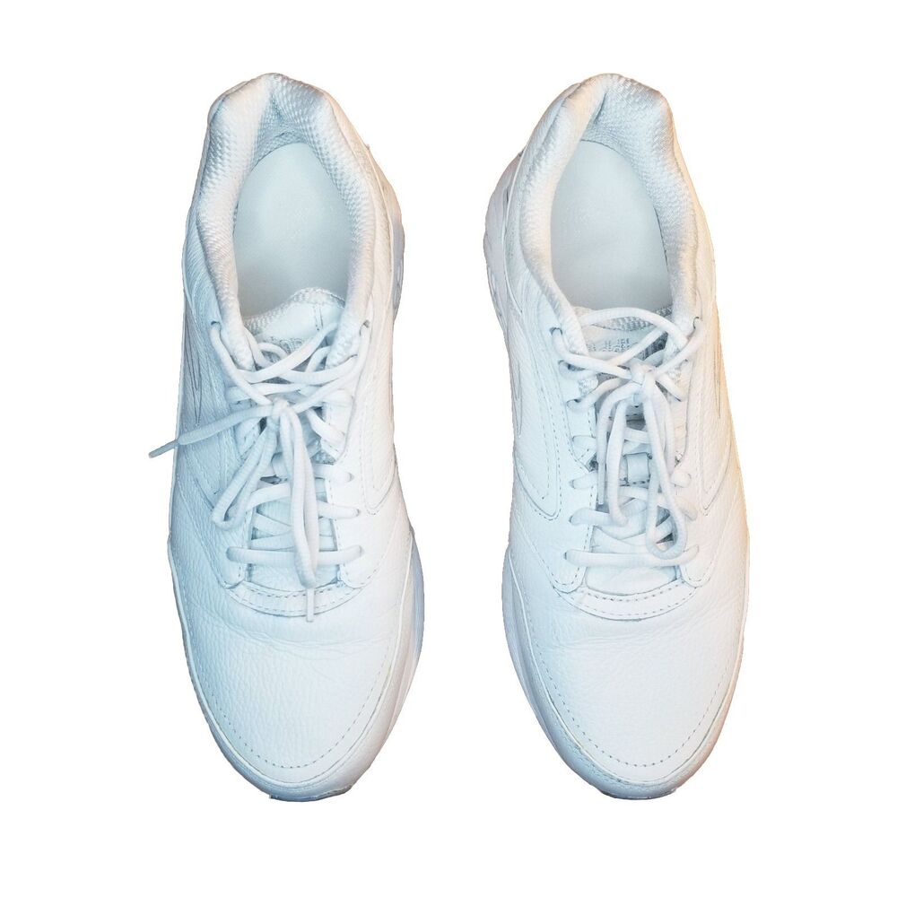 Brooks Addiction Walker Men's Size 12.5 White Walking Shoes Sneakers 1100391D111 - Picture 3 of 6